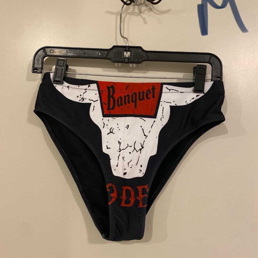 High Waisted Coors Bathing Suit